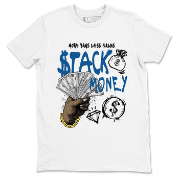 Sneaker Threads – Sneaker Threads To Match Air Jordan 1 Travis Scott Fragment Shoes – Stack Money Tee White 2