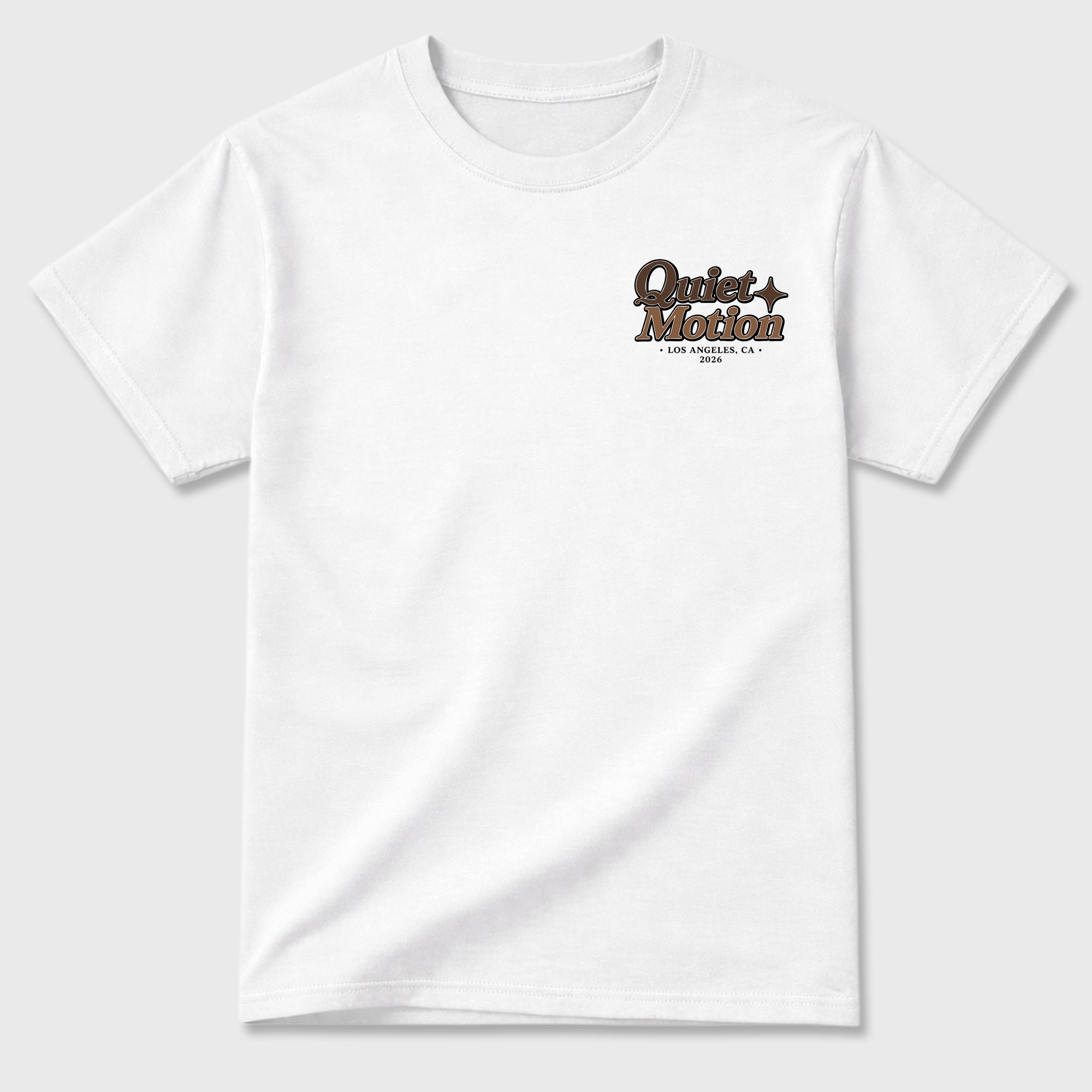 Stack Money Move Silent Graphic T-Shirt featuring original streetwear artwork designed to match the . White Graphic T-Shirt.