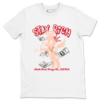 3s Valentines Day shirts to match jordans Stay Rich best t shirts to wear with jordans Air Jordan 3 Valentines Day match shoes to clothes SNRT Sneaker Tees unisex cotton White 2 shirts