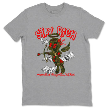 Air Max 90 Duck Camo shirts to match jordans Stay Rich sneaker match tees Air Max 90 Reverse Duck Camo match shoes to clothes SNRT Sneaker Tees unisex cotton Heather Grey 2 shirts