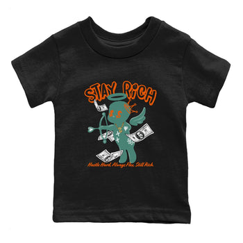 Dunk Low Ceramic shirts to match jordans Stay Rich sneaker match tees Dunk Ceramic match shoes to clothes SNRT Sneaker Tees Youth Baby Black 2 tee