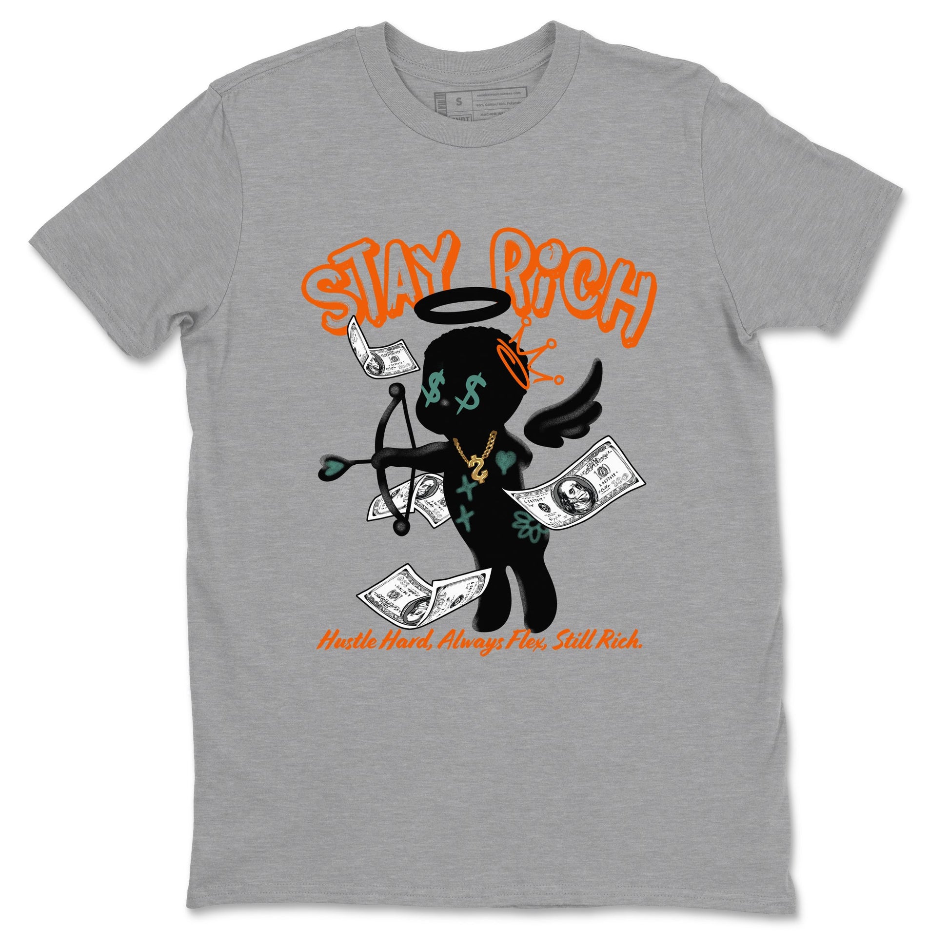 Dunk Low Ceramic shirts to match jordans Stay Rich sneaker match tees Dunk Ceramic match shoes to clothes SNRT Sneaker Tees unisex cotton Heather Grey 2 shirts