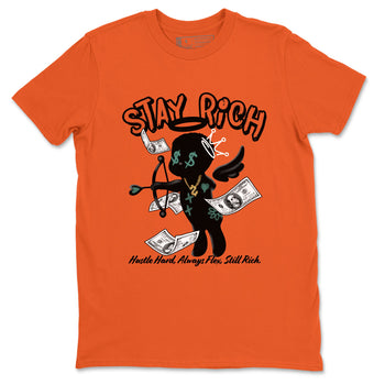 Dunk Low Ceramic shirts to match jordans Stay Rich sneaker match tees Dunk Ceramic match shoes to clothes SNRT Sneaker Tees unisex cotton Orange 2 shirts