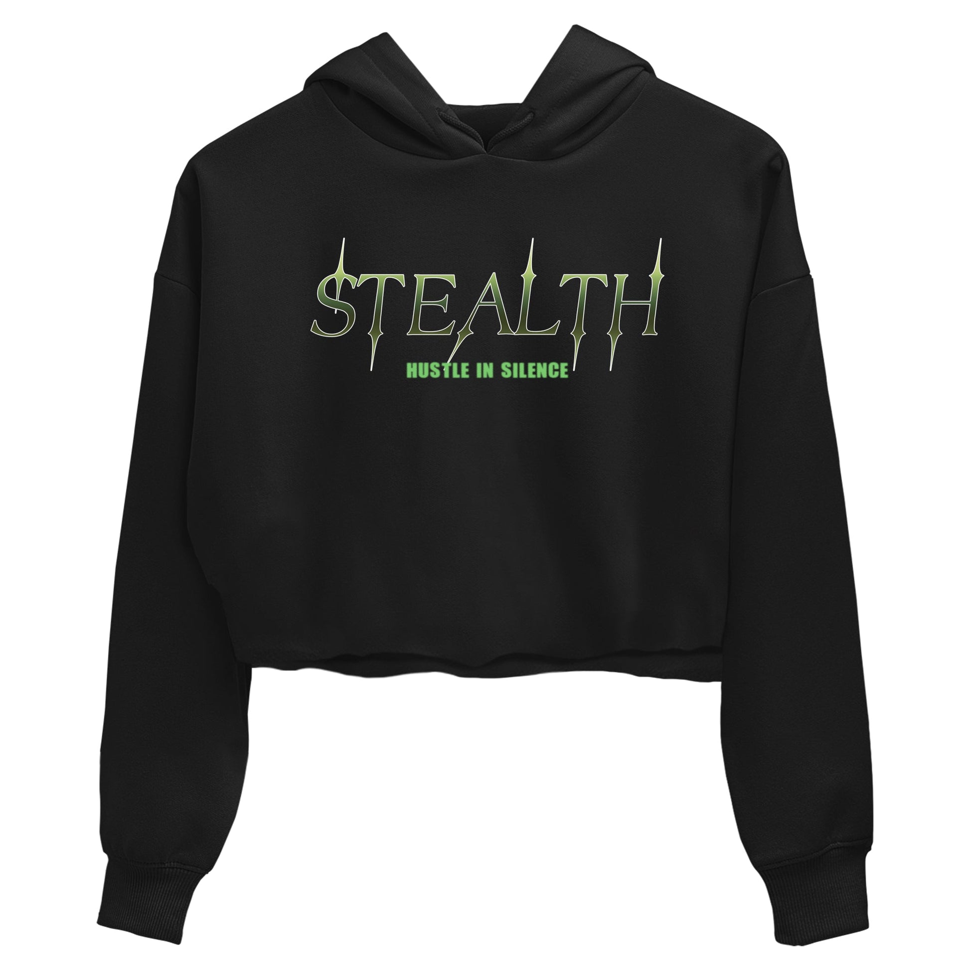 Sneaker match tees – Sneaker Tees To Match Air Foamposite One Pine Green Shoes – Stealth Crop T-Shirt Black 2