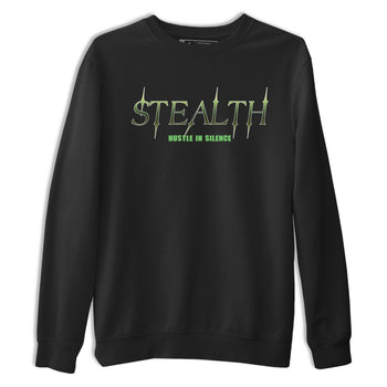 Sneaker match tees – Sneaker Tees To Match Air Foamposite One Pine Green Shoes – Stealth Tee Black 2