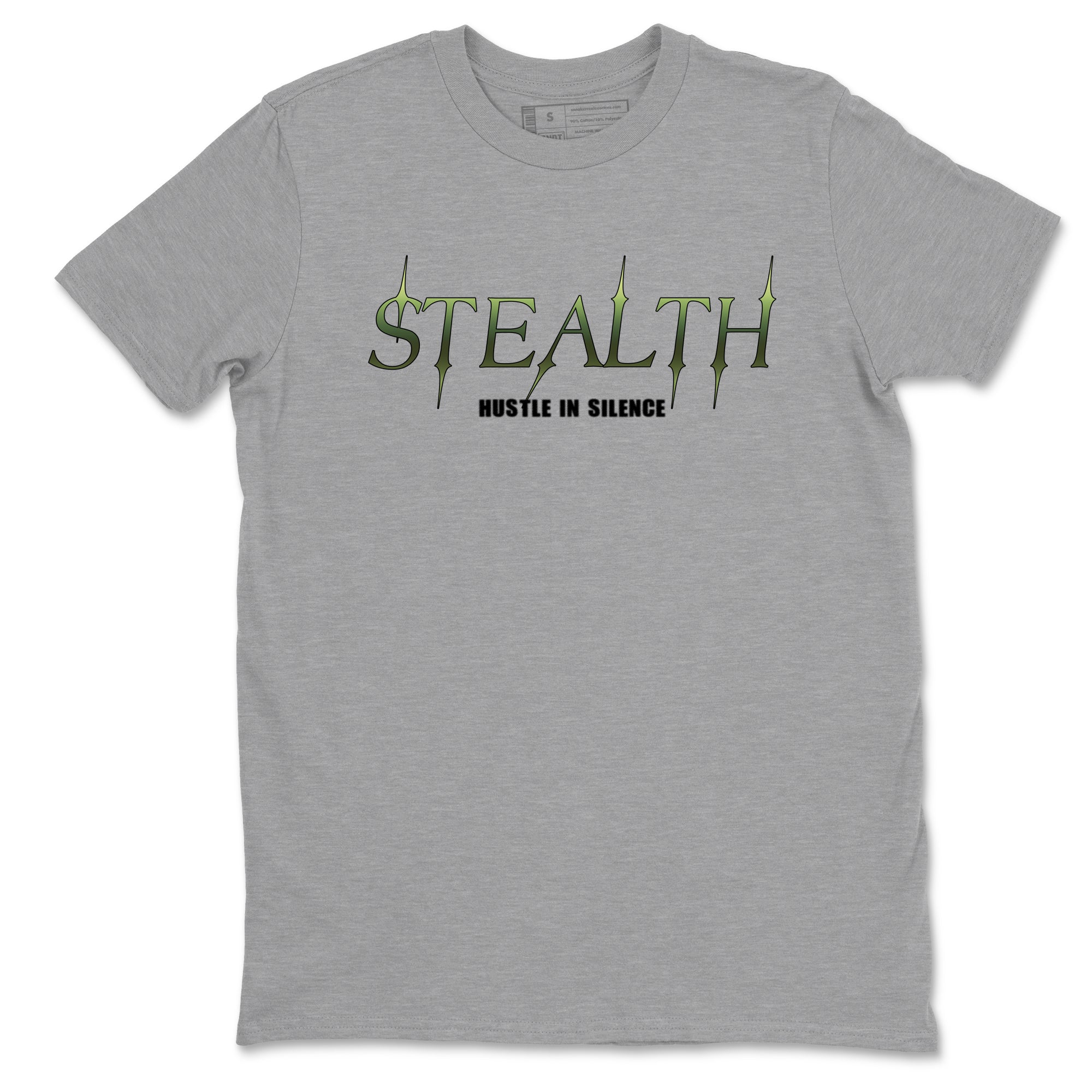 Sneaker match tees – Sneaker Tees To Match Air Foamposite One Pine Green Shoes – Stealth Tee Heather Grey 2