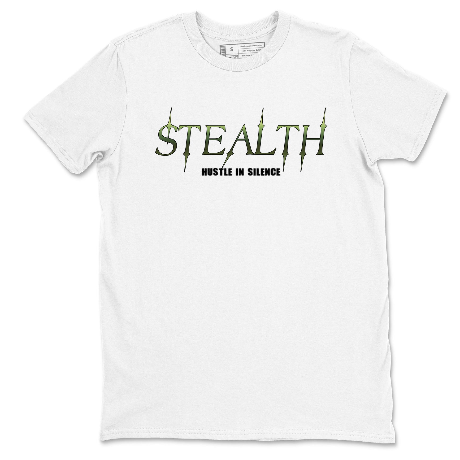 Sneaker match tees – Sneaker Tees To Match Air Foamposite One Pine Green Shoes – Stealth Tee White 2