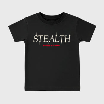 Sneaker match tees – Sneaker Tees To Match Air Jordan 1 Flight Club Shoes – Stealth Kids T-Shirt Black 2