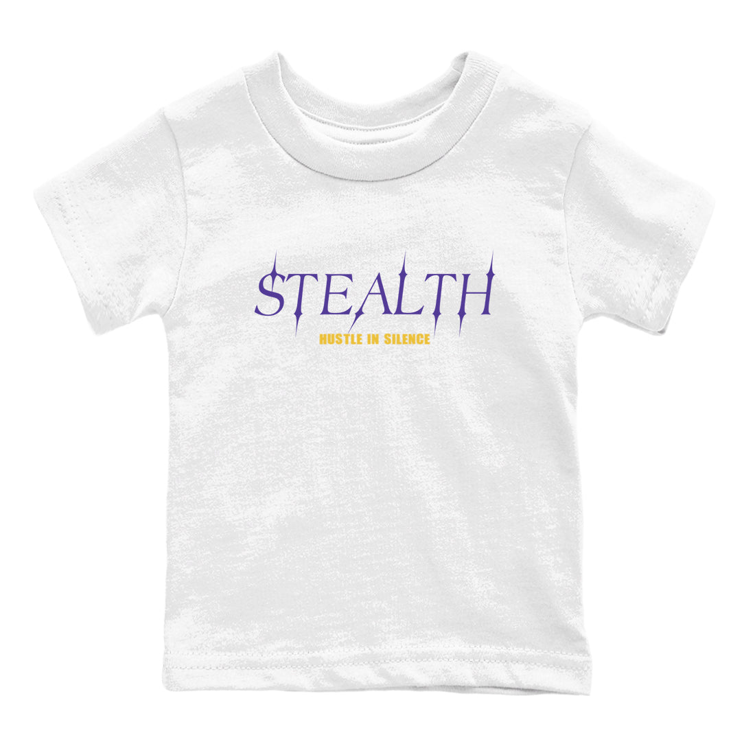 Sneaker match tees – Sneaker Tees To Match Air Jordan 4 Lakeshow Shoes – Stealth Kids T-Shirt White 2