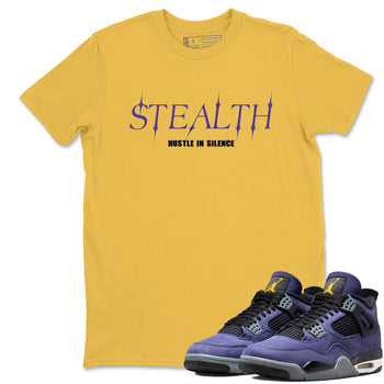 Sneaker match tees – Sneaker Tees To Match Air Jordan 4 Lakeshow Shoes – Stealth Tee Daisy 1