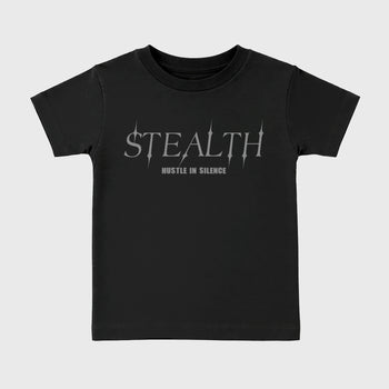 Sneaker match tees – Sneaker Tees To Match Air Jordan 6 Cap and Gown Shoes – Stealth Kids T-Shirt Black 2