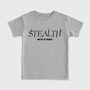 Sneaker match tees – Sneaker Tees To Match Air Jordan 6 Cap and Gown Shoes – Stealth Kids T-Shirt Heather Grey 2