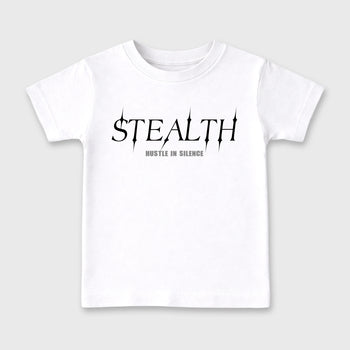Sneaker match tees – Sneaker Tees To Match Air Jordan 6 Cap and Gown Shoes – Stealth Kids T-Shirt White 2