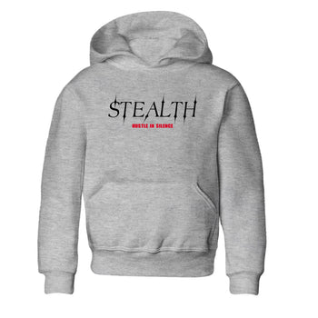 Sneaker match tees – Sneaker Tees To Match Air Jordan 6 Reverse Infrared Shoes – Stealth Kids T-Shirt Heather Grey 2
