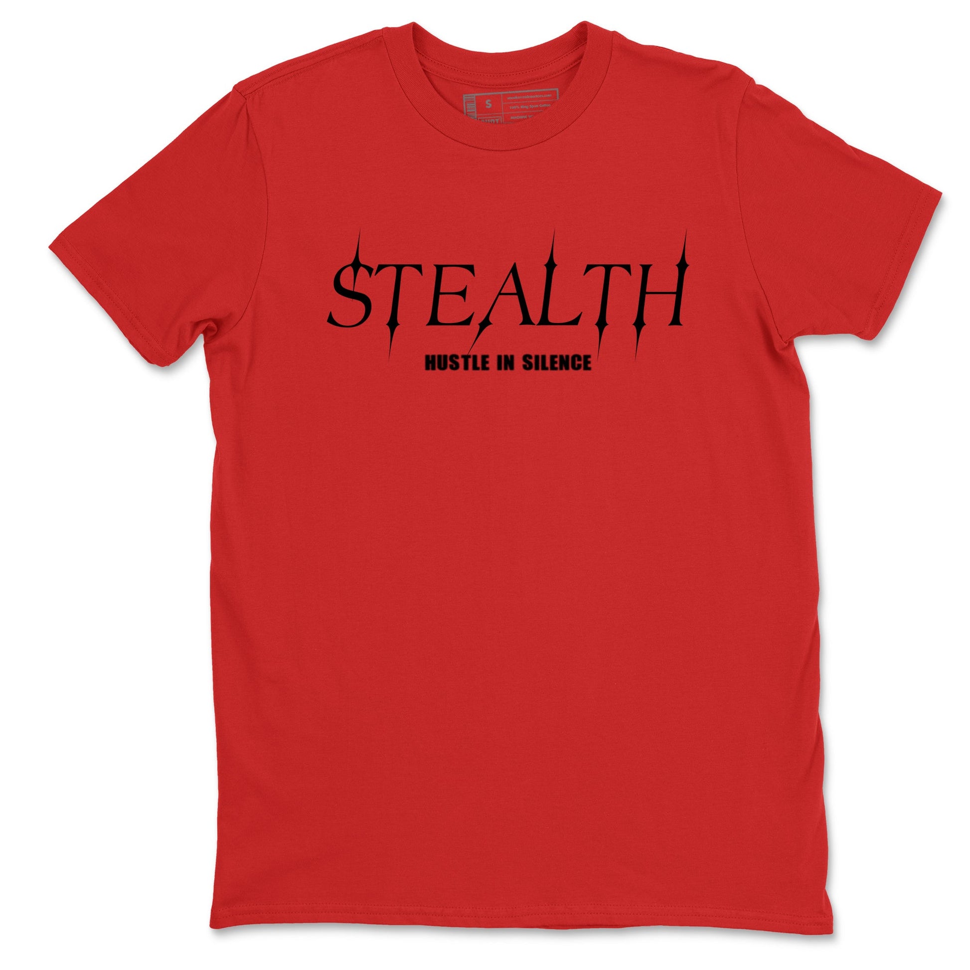 Sneaker match tees – Sneaker Tees To Match Air Jordan 6 Reverse Infrared Shoes – Stealth Tee Red 2