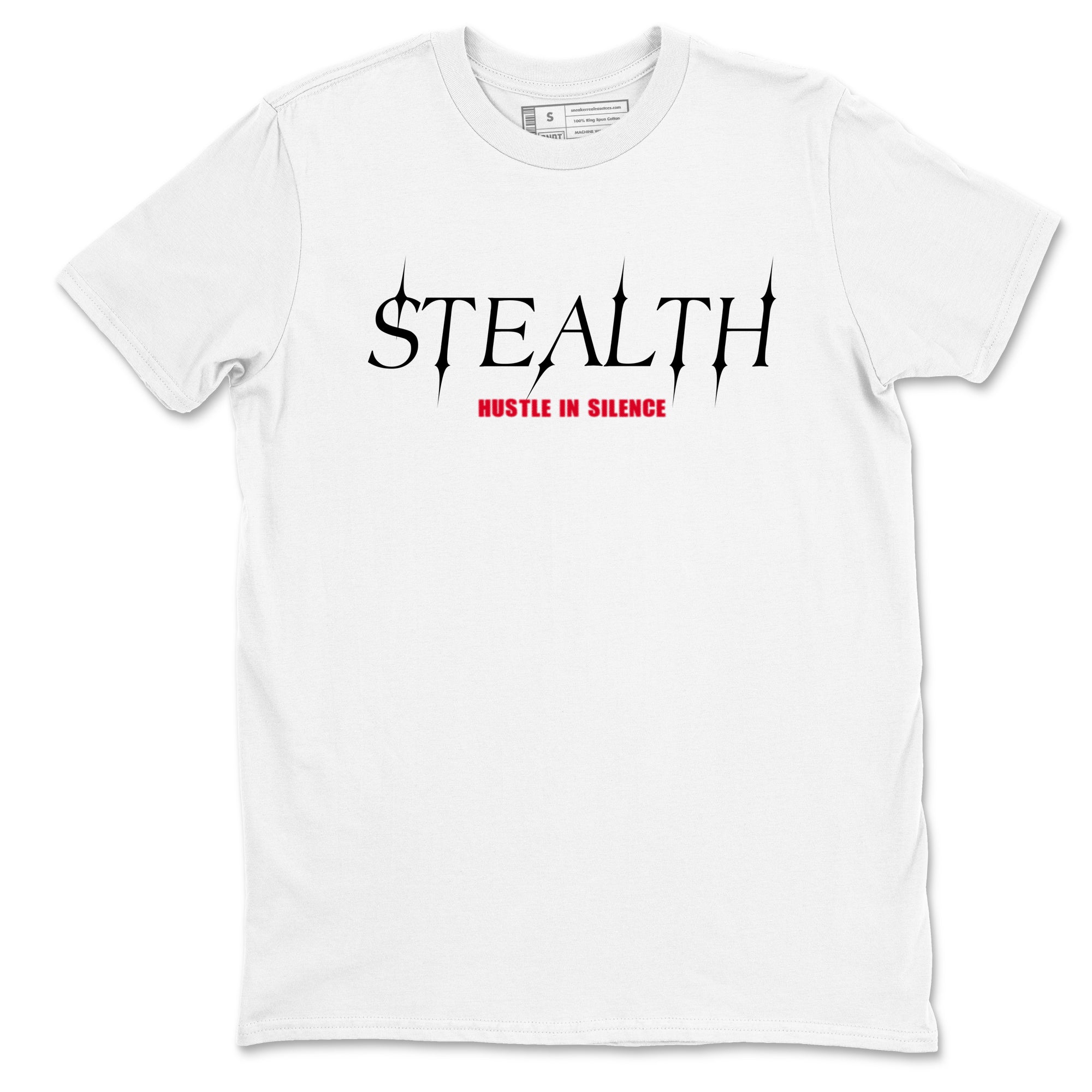 Sneaker match tees – Sneaker Tees To Match Air Jordan 6 Reverse Infrared Shoes – Stealth Tee White 2