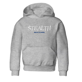 Sneaker match tees – Sneaker Tees To Match Air Jordan 9 Flint Grey Shoes – Stealth Kids T-Shirt Heather Grey 2