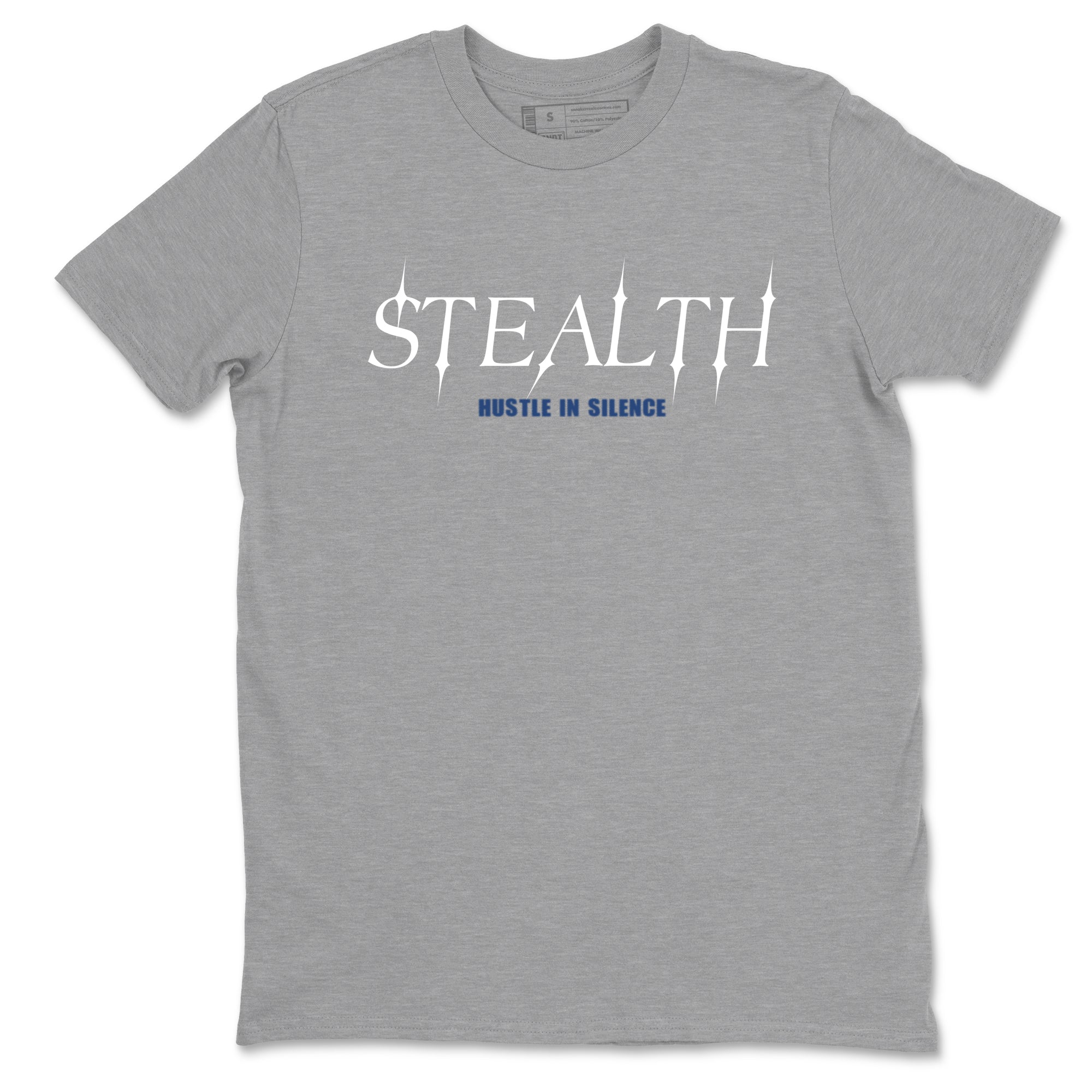 Sneaker match tees – Sneaker Tees To Match Air Jordan 9 Flint Grey Shoes – Stealth Tee Heather Grey 2
