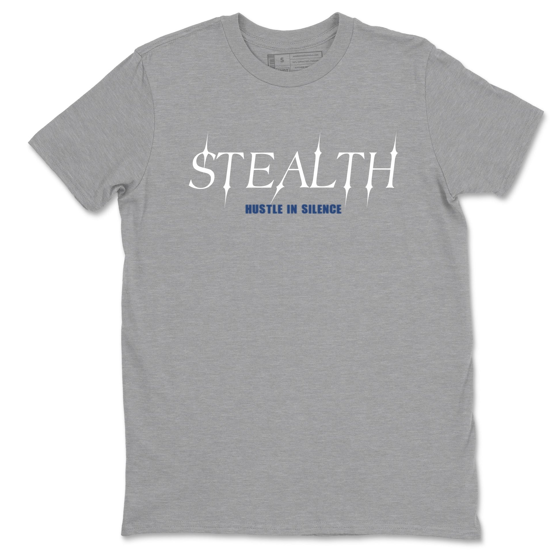 Sneaker match tees – Sneaker Tees To Match Air Jordan 9 Flint Grey Shoes – Stealth Tee Heather Grey 2