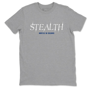 Sneaker match tees – Sneaker Tees To Match Air Jordan 9 Flint Grey Shoes – Stealth Tee Heather Grey 2