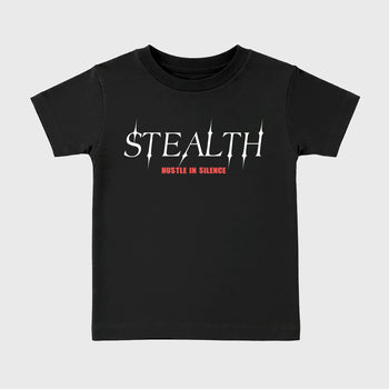Sneaker match tees – Sneaker Tees To Match Air Max 90 Infrared Shoes – Stealth Kids T-Shirt Black 2