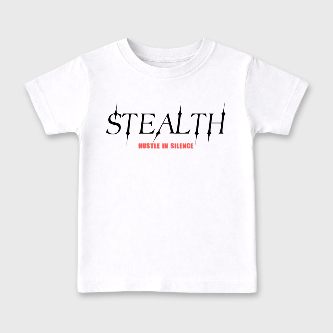 Sneaker match tees – Sneaker Tees To Match Air Max 90 Infrared Shoes – Stealth Kids T-Shirt White 2