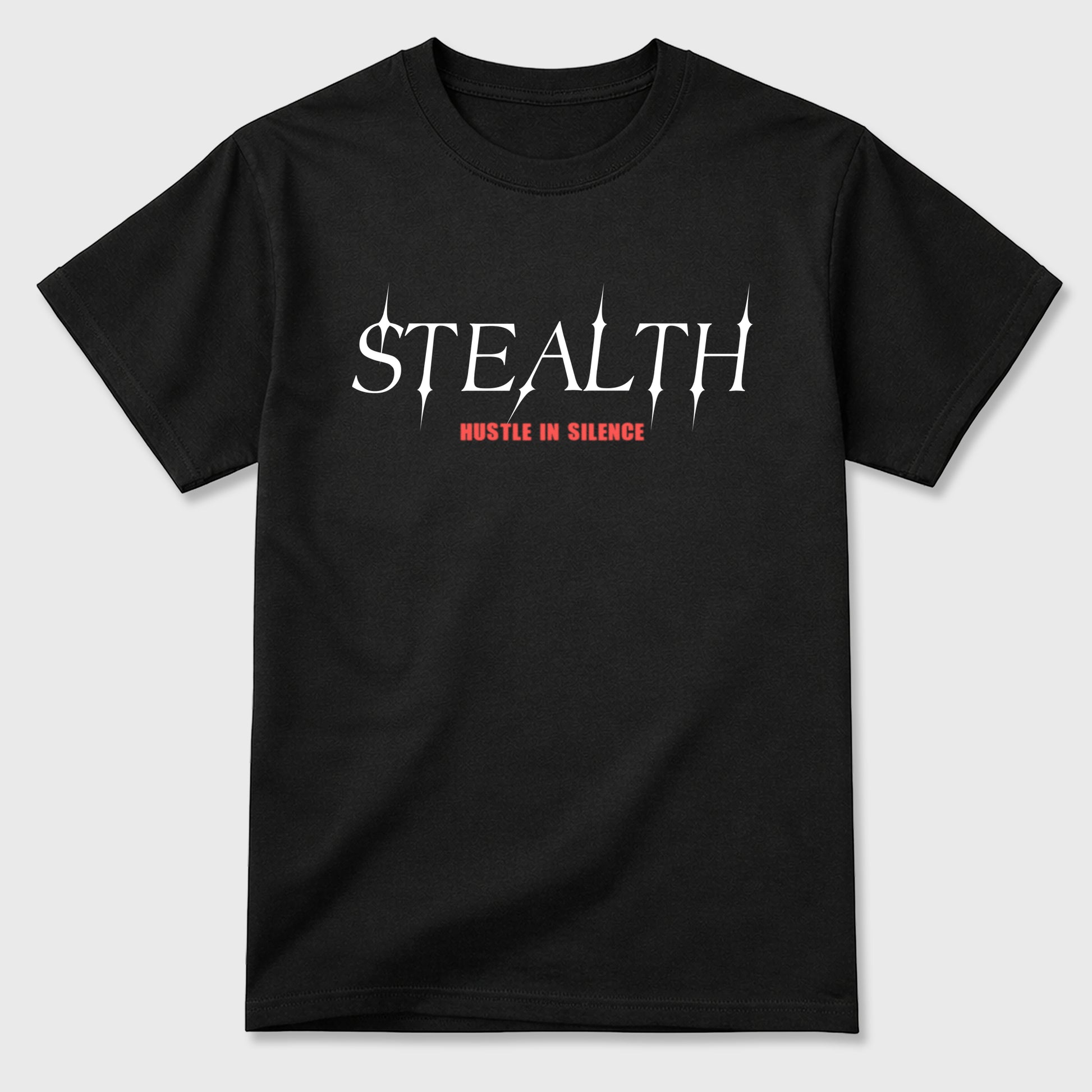 Sneaker match tees – Sneaker Tees To Match Air Max 90 Infrared Shoes – Stealth Tee Black 2