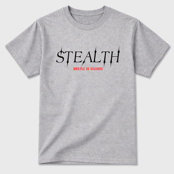 Sneaker match tees – Sneaker Tees To Match Air Max 90 Infrared Shoes – Stealth Tee Heather Grey 2