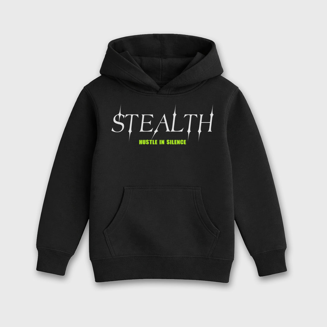 Sneakerfit graphic tee destination – Sneaker Tees To Match Air Max 95 Neon Yellow Sneakers – Stealth Kids T-Shirt Black 2