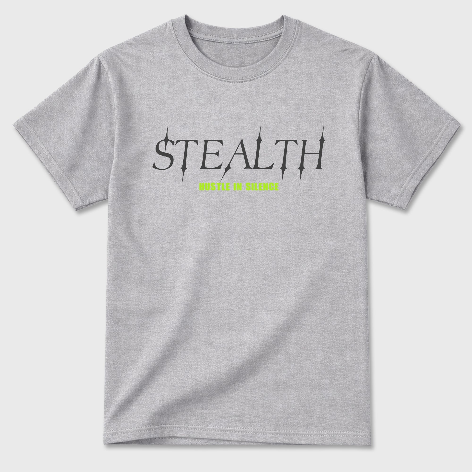 Sneakerfit graphic tee destination – Sneaker Tees To Match Air Max 95 Neon Yellow Sneakers – Stealth Tee Heather Grey 2