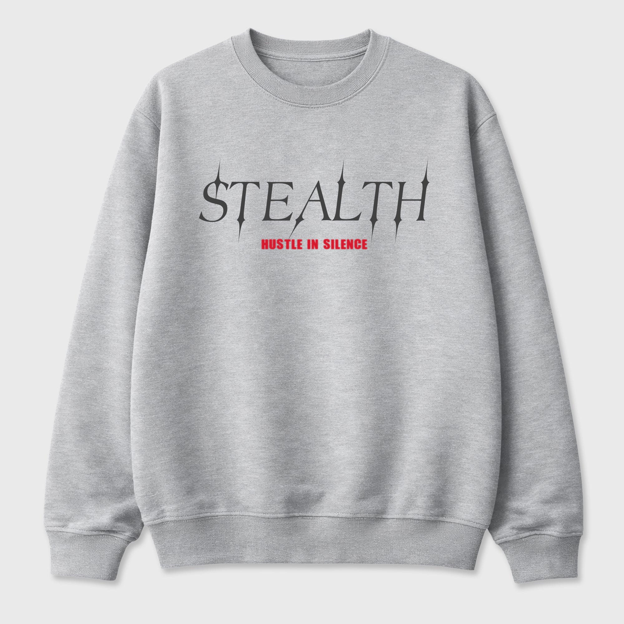 Stealth Graphic T-Shirt featuring original streetwear artwork designed to match the Air Max 95 Reverse Solar Red. Heather Grey 2 Graphic Tee.