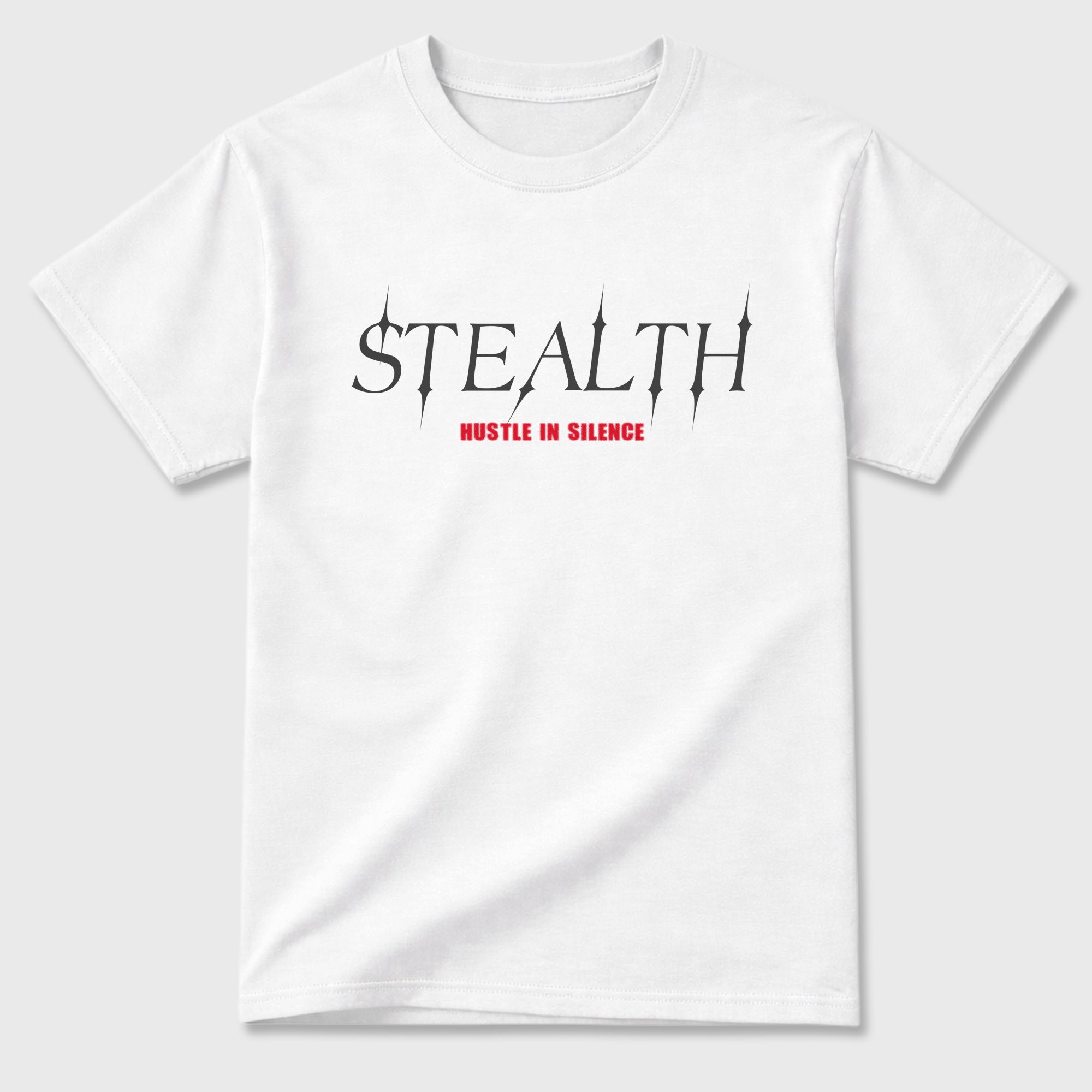 Stealth Graphic T-Shirt featuring original streetwear artwork designed to match the Air Max 95 Reverse Solar Red. White 2 Graphic T-Shirt.
