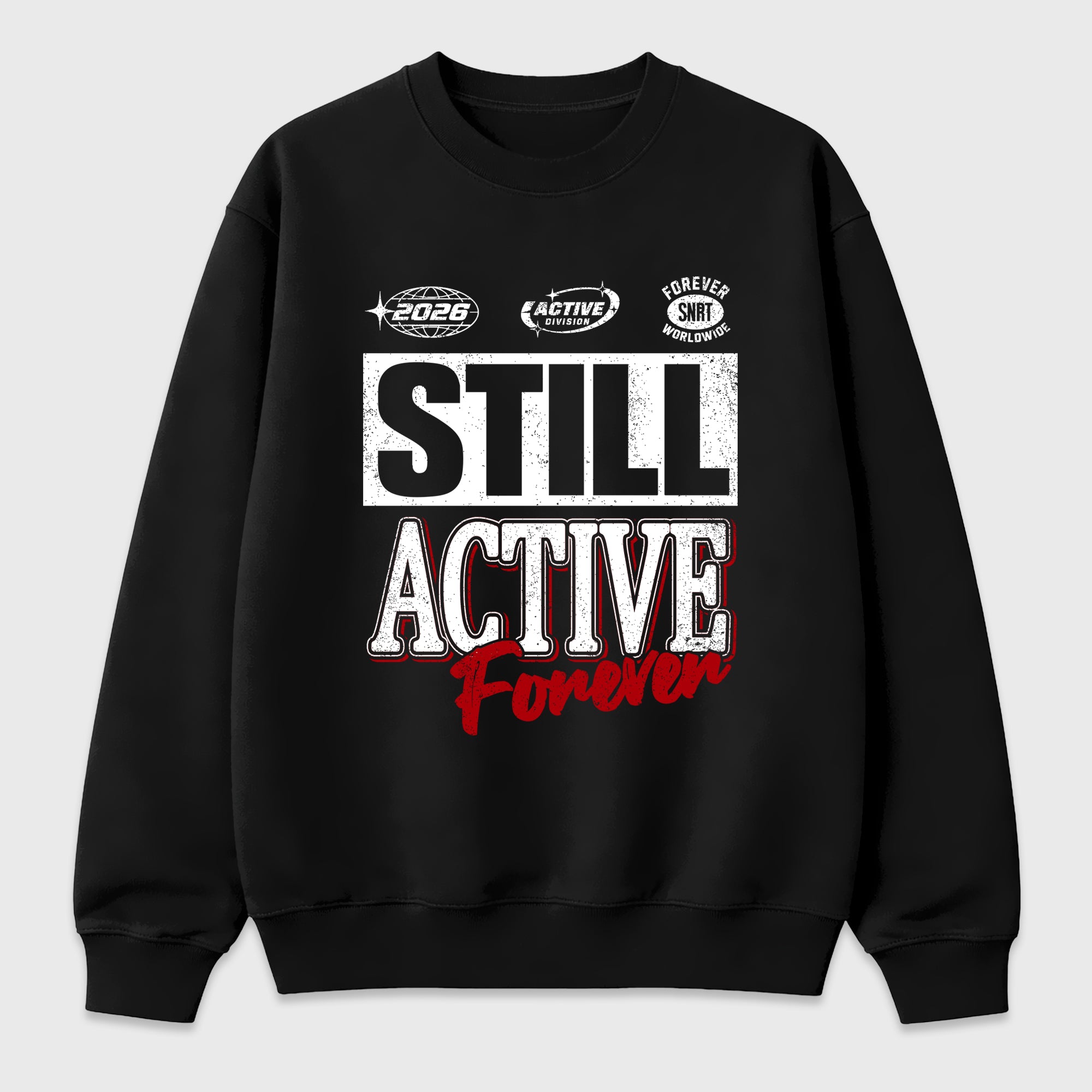 Still Active Graphic T-Shirt featuring original streetwear artwork designed to match the Air Jordan 9 True Red. Black 2 Graphic Tee.
