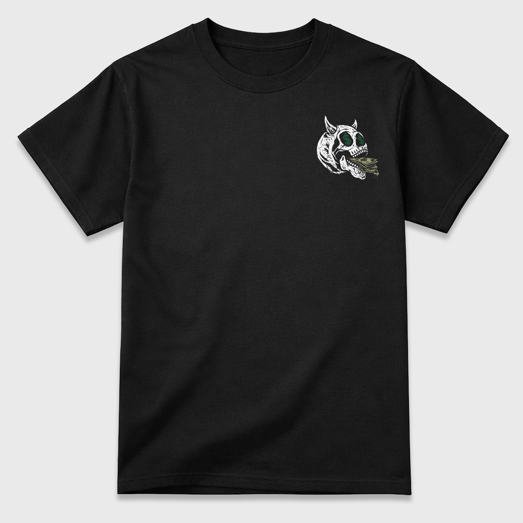 Still Laughing Stackig Up Black Graphic T-Shirt - 3, sneaker matching shirt designed to pair with  AJ9 Bucks sneakers for a coordinated streetwear outfit.