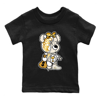 12s Phantom shirts to match jordans Stitched Hustle Bear sneaker match tees Air Jordan 12 WMNS Phantom match shoes to clothes SNRT Sneaker Tees Youth Baby Black 2 tee