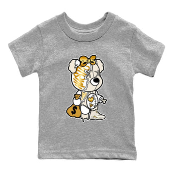 12s Phantom shirts to match jordans Stitched Hustle Bear sneaker match tees Air Jordan 12 WMNS Phantom match shoes to clothes SNRT Sneaker Tees Youth Baby Heather Grey 2 tee
