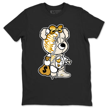 12s Phantom shirts to match jordans Stitched Hustle Bear sneaker match tees Air Jordan 12 WMNS Phantom match shoes to clothes SNRT Sneaker Tees unisex cotton Black 2 shirts