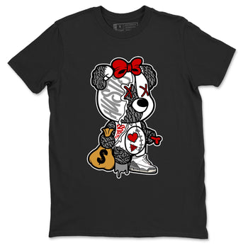 3s Cement Grey shirts to match jordans Stitched Hustle Bear unique Halloween sneaker tee Air Jordan 3 Cement Grey SNRT Sneaker Release Tees unisex cotton Black 2 crew neck shirts