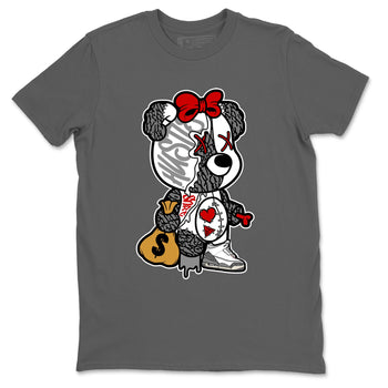 3s Cement Grey shirts to match jordans Stitched Hustle Bear unique Halloween sneaker tee Air Jordan 3 Cement Grey SNRT Sneaker Release Tees unisex cotton Cool Grey 2 crew neck shirts
