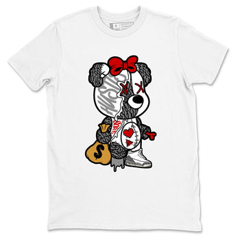 3s Cement Grey shirts to match jordans Stitched Hustle Bear unique Halloween sneaker tee Air Jordan 3 Cement Grey SNRT Sneaker Release Tees unisex cotton White 2 crew neck shirts