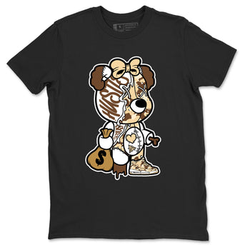 WNBA x Air Jordan 3 _esert Camo shirts to match jordans Stitched Hustle Bear unique Halloween sneaker tee Air Jordan 3 Desert Camo SNRT Sneaker Release Tees Clothing Sneakerhead ShirtsBlack 2 unisex cotton tee