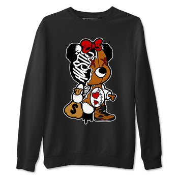 5s Archaeo Brown shirts to match jordans Stitched Hustle Bear unique Halloween sneaker tee Air Jordan 5 Archaeo Brown match shoes to clothes SNRT Sneaker Tees unisex cotton Black 2 shirts