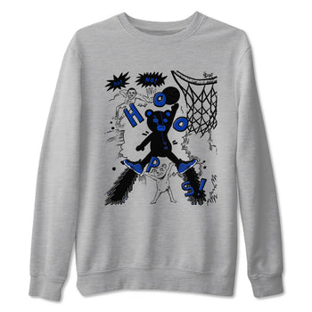 Air Foamposite One Royal shirts to match jordans Stop The Bear sneaker match tees Air Foamposite One Royal SNRT Sneaker Release Tees unisex cotton Heather Grey 2 crew neck shirts