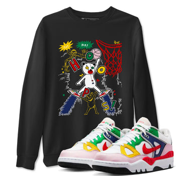 AF 3 Nigo shirtsto match jordans Stop The Bear sneaker match tees Air Force 3 Low x Nigo Blue Void and Tour Yellow match shoes to clothes SNRT Sneaker Tees unisex cotton Black 1 shirts