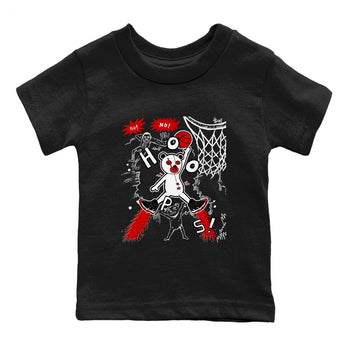 11s Bred Velvet shirts to match jordans Stop The Bear sneaker match tees Air Jordan 11 Retro Bred Velvet match shoes to clothes SNRT Sneaker Tees Youth Baby Black 2 tee