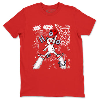 11s Cherry shirts to match jordans Stop The Bear sneaker match tees Air Jordan 11 Retro Cherry match shoes to clothes SNRT Sneaker Tees unisex cotton Red 2 shirts