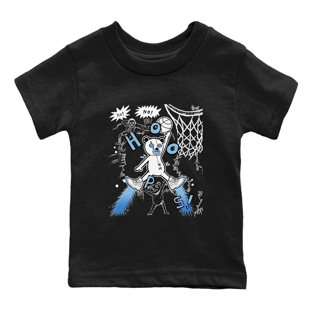11s Legend Blue shirts to match jordans Stop The Bear best t shirts to wear with jordans AJ11 Retro Legend Blue match shoes to clothes SNRT Sneaker Tees Youth Baby Black 2 tee