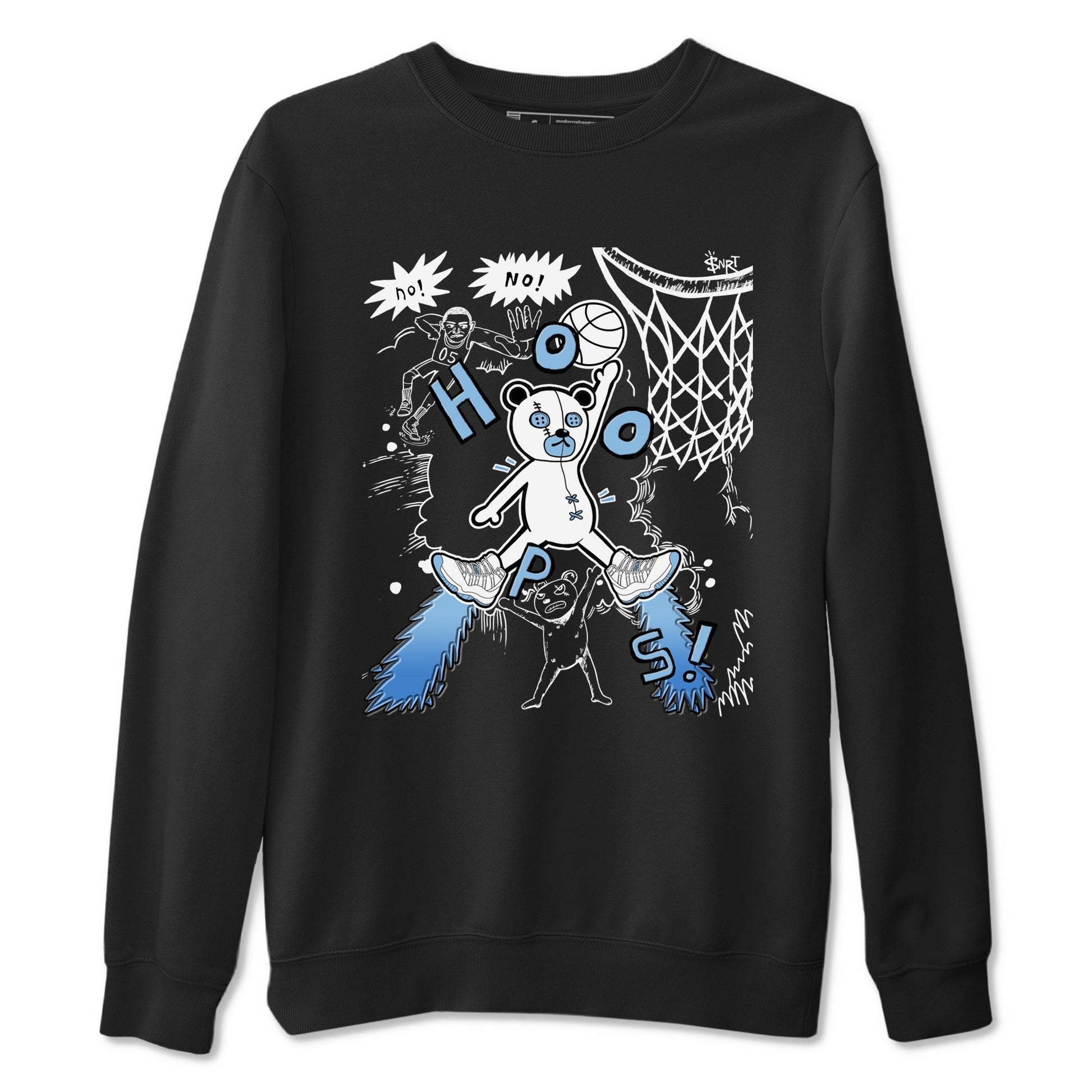 11s Legend Blue shirts to match jordans Stop The Bear best t shirts to wear with jordans AJ11 Retro Legend Blue match shoes to clothes SNRT Sneaker Tees unisex cotton Black 2 shirts
