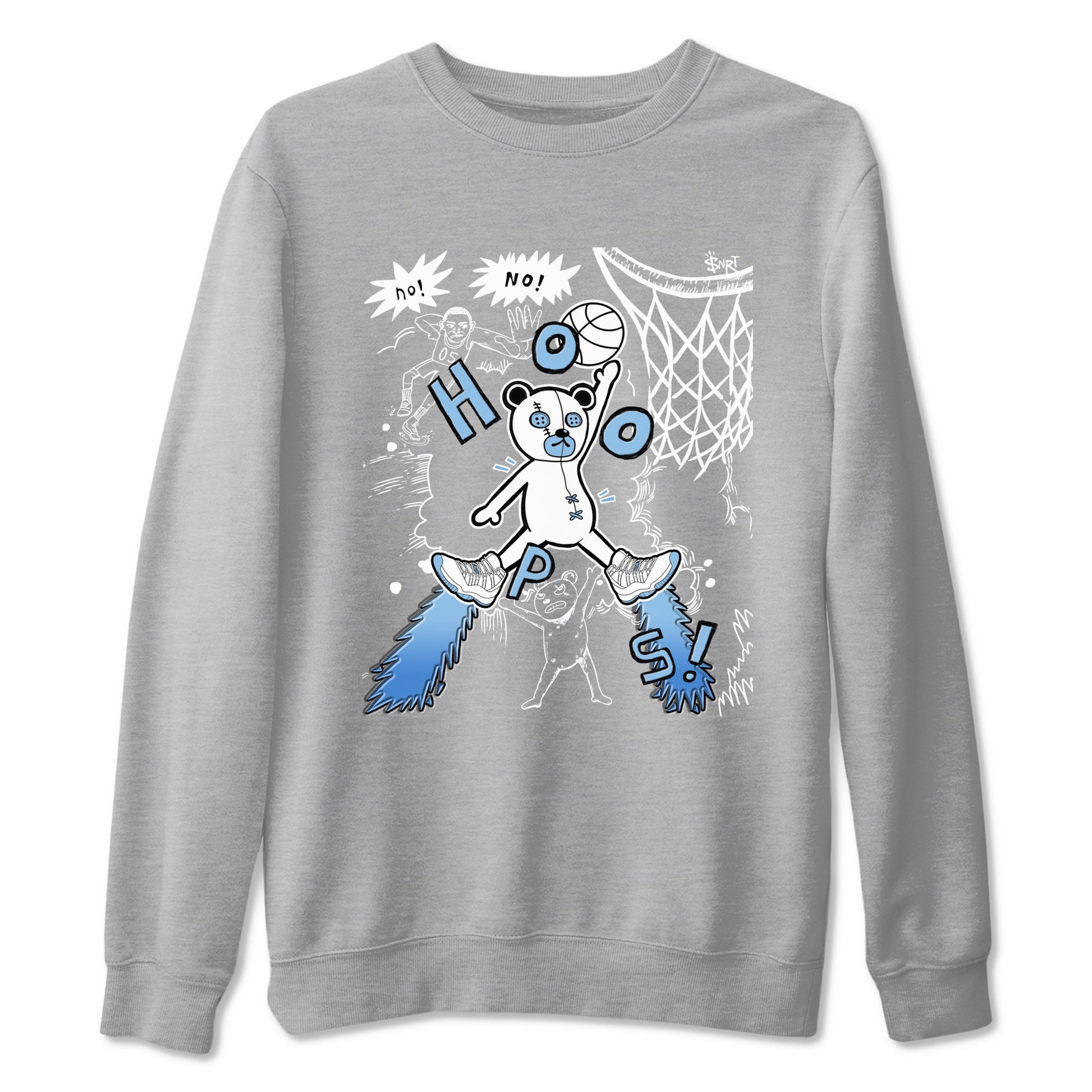 11s Legend Blue shirts to match jordans Stop The Bear best t shirts to wear with jordans AJ11 Retro Legend Blue match shoes to clothes SNRT Sneaker Tees unisex cotton Heather Grey 2 shirts