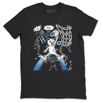 11s Legend Blue shirts to match jordans Stop The Bear best t shirts to wear with jordans AJ11 Retro Legend Blue match shoes to clothes SNRT Sneaker Tees unisex cotton Black 2 shirts